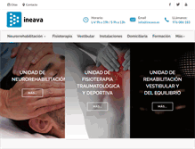 Tablet Screenshot of ineava.es